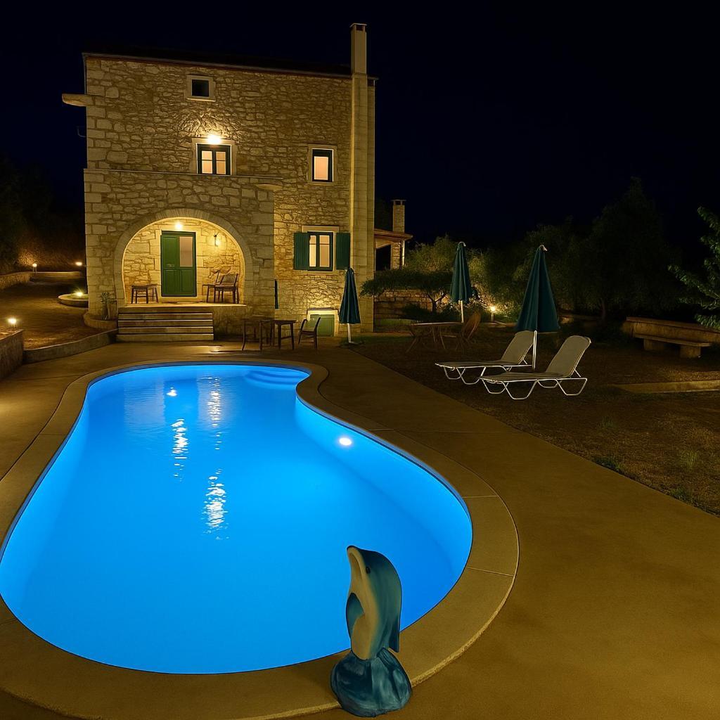Chania'S Diamond Villas - Aqua Bliss With Private Pools Gavalochori Exterior foto